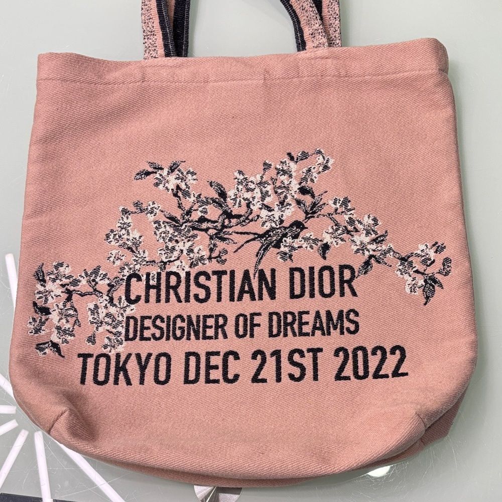 Dior Pink Designer Of Dreams Tote Unique, One Of A Kind From Designer Show